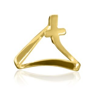 14K Gold-Plated Brass Pendant