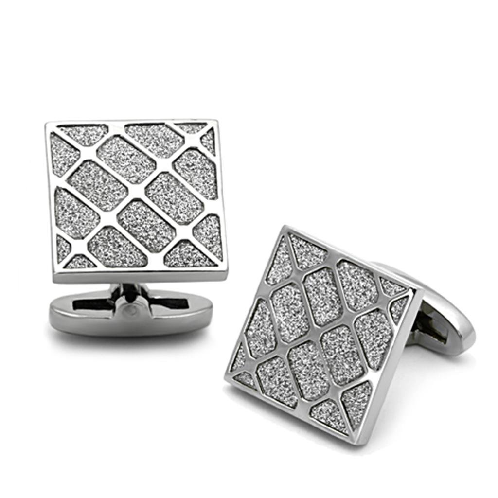 Silver-tone men’s cufflinks category preview