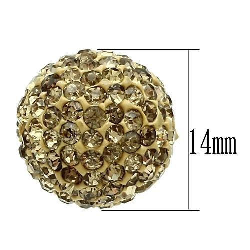 Silver-Tone Brass Topaz Crystal Pendant Necklace - Image 3